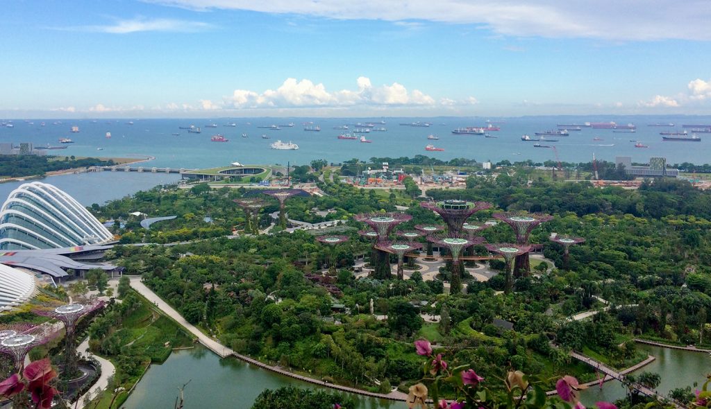 Gardens by the bay, Singapur