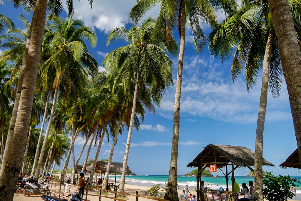 Der Twin Beach bei El Nido