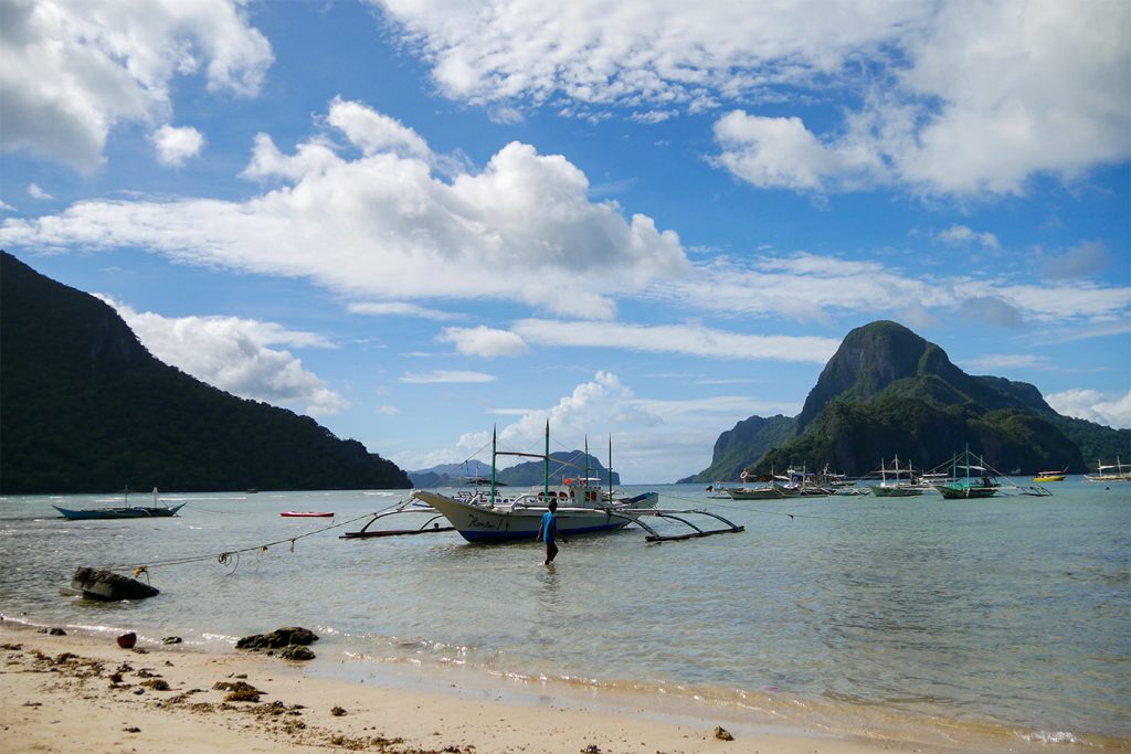 El Nido's langläufiger StrandEl Nido's langläufiger Strand