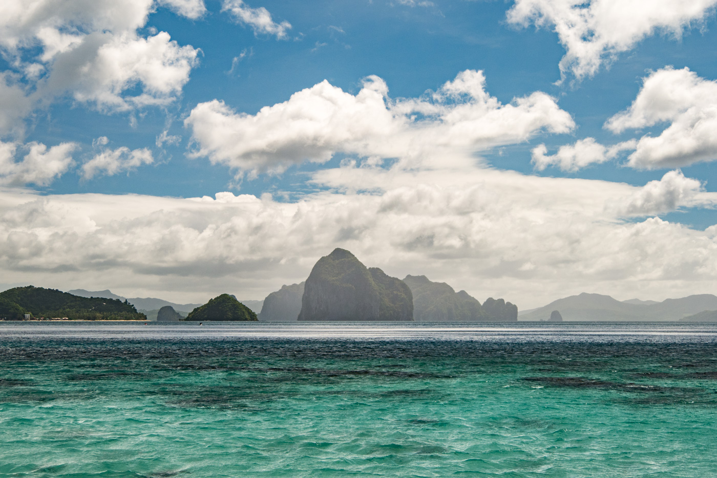 Die Inseln des Bacuit Archipels bei El Nido, Palawan - Philippinen