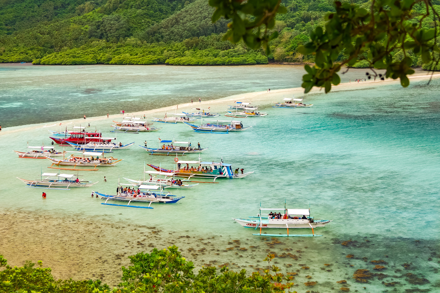 Snake Island der Islandhopping Tour B - El Nido, Philippinen