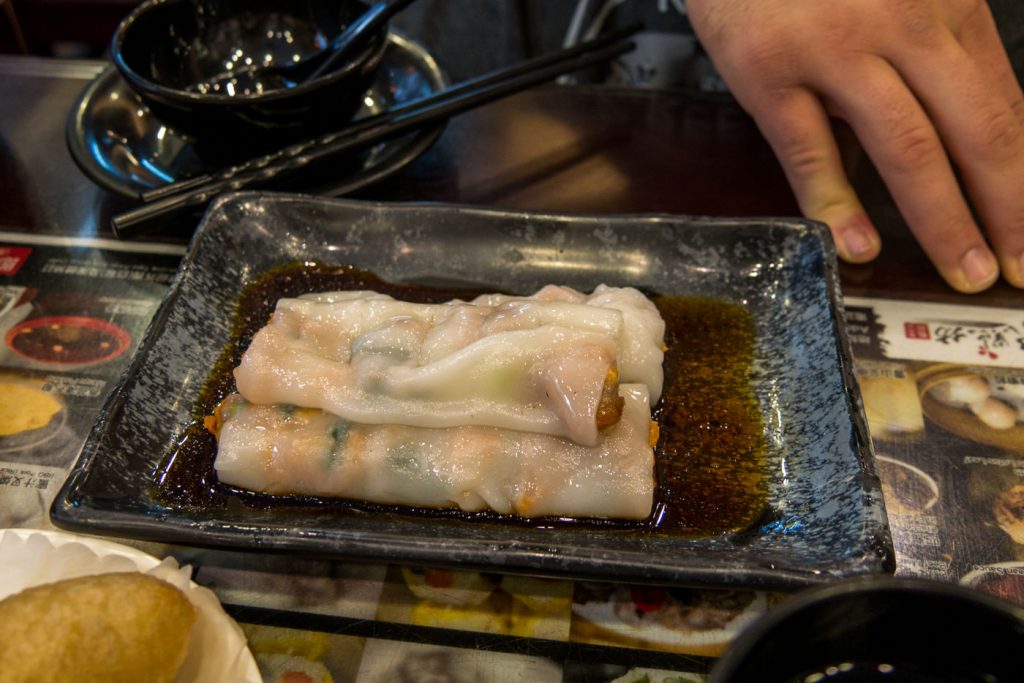 BBQ Rolls im Dim Sum Square in Hongkong