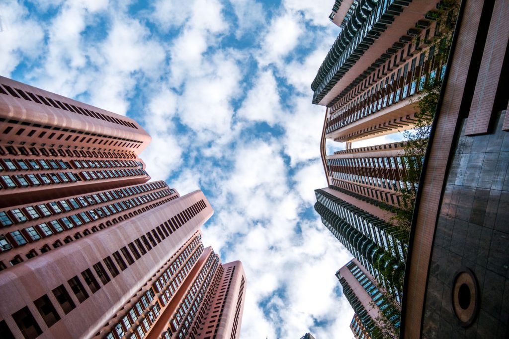 Wolkenkratzer Hongkong Island