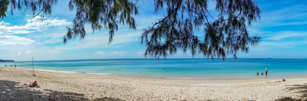 Strand auf Koh Lanta in Thailand