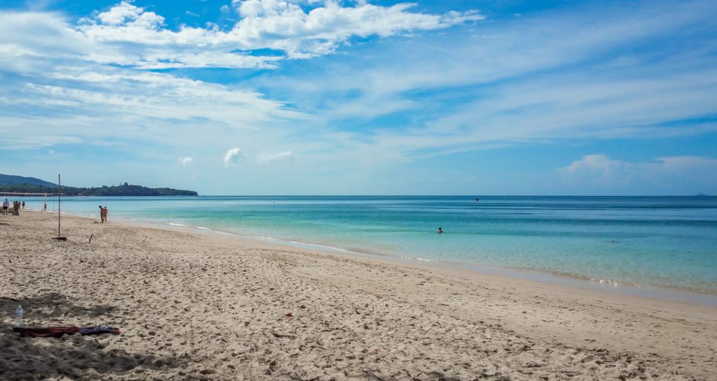 Strand auf Koh Lanta in Thailand