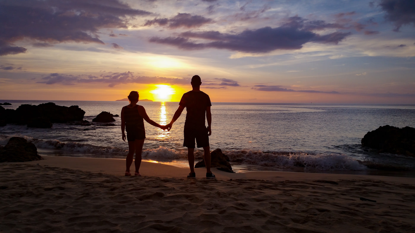 Sonnenuntergang am Sundowner Beach auf Koh Kradan