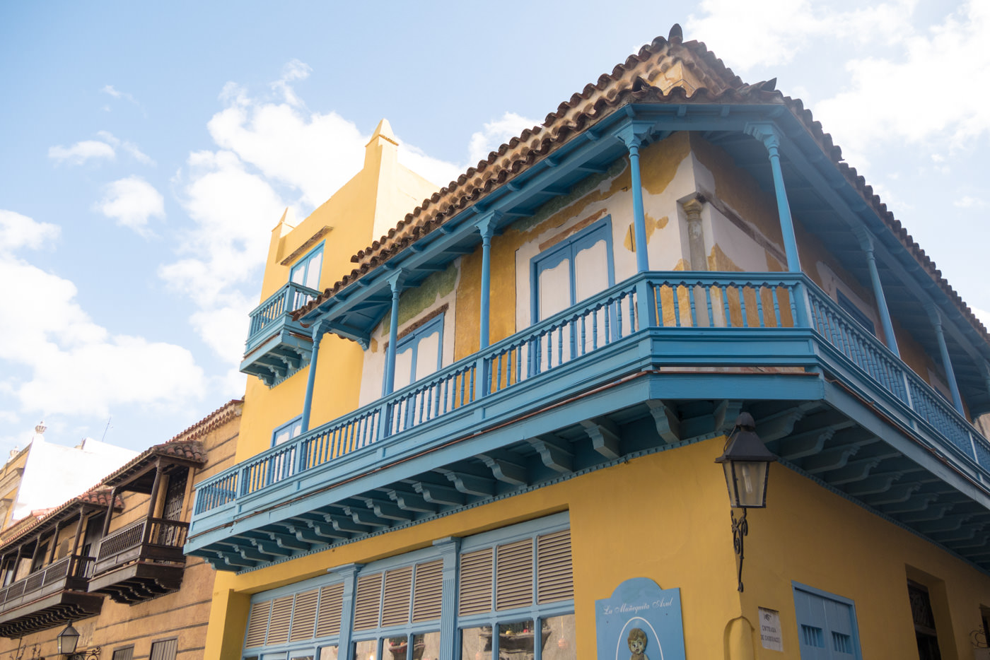 Gebäude am Plaza Vieja in Havanna