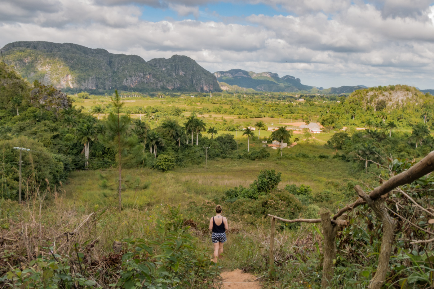 Julia im Valle de Vinales