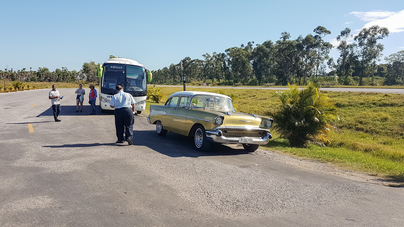 Unser Bus von Havanna nach Vinales