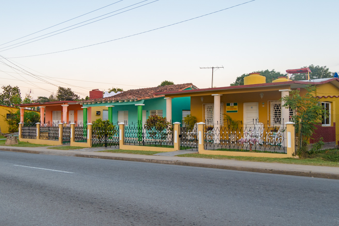Bunte Casa Particulares in Vinales, Kuba