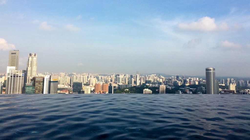 Skyline SIngapur bei Tag