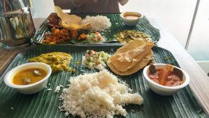 Indisches Essen in Little India in Singapur