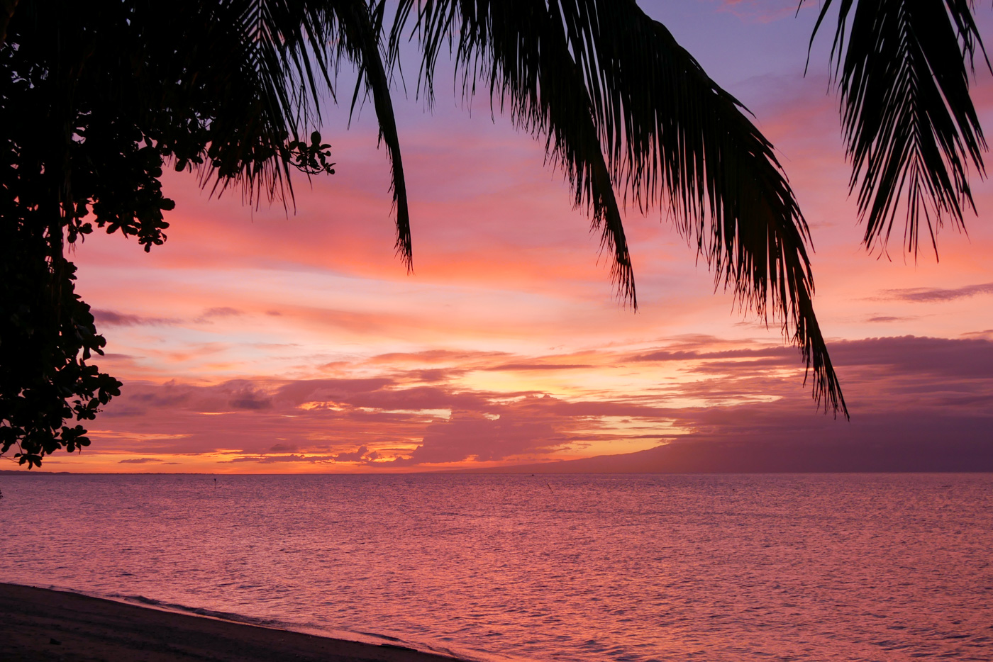 Sonnenuntergang auf Siquijor-Island