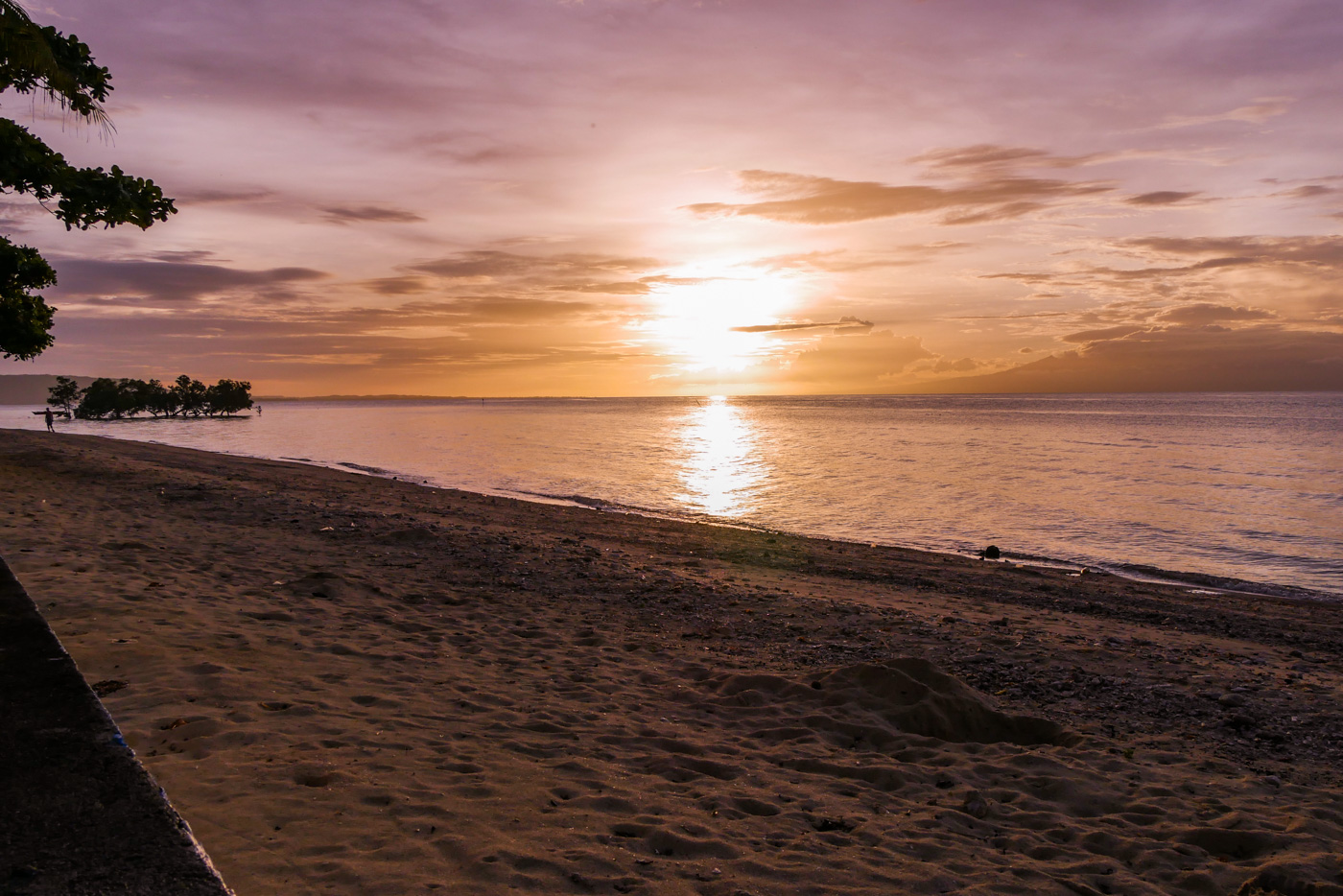 Die Sonnenuntergänge auf Siquijor