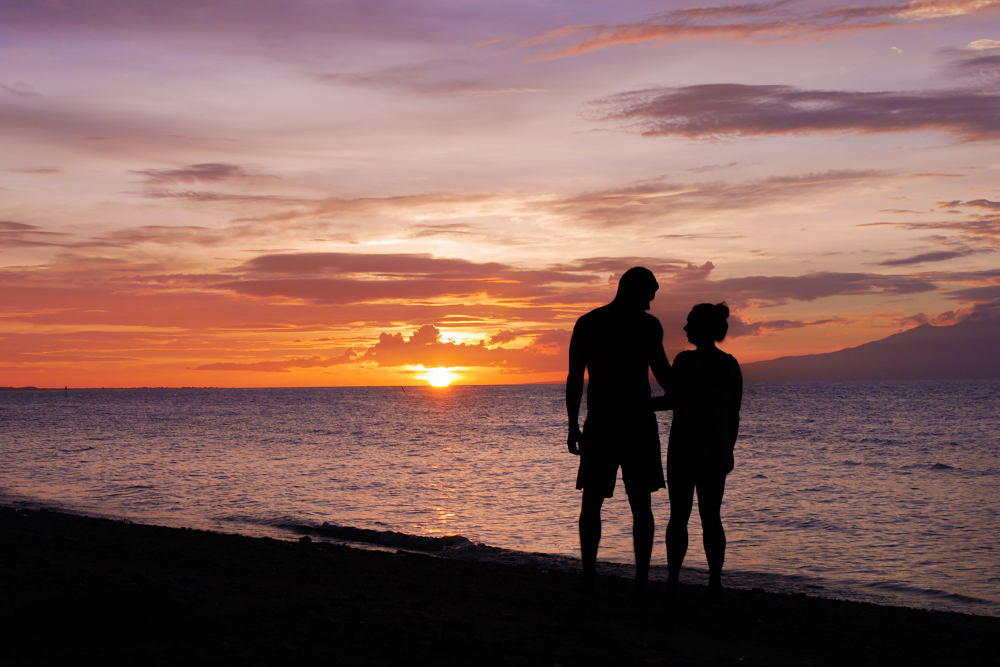 Die Sonnenuntergänge auf Siquijor