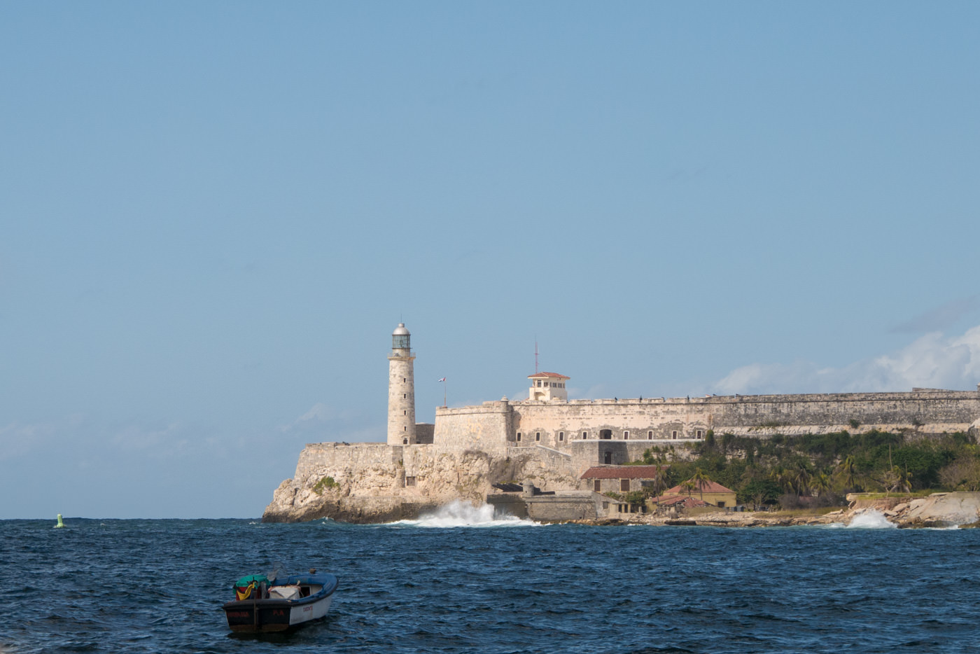 Castillo de los tres reyes del morro in Havanna