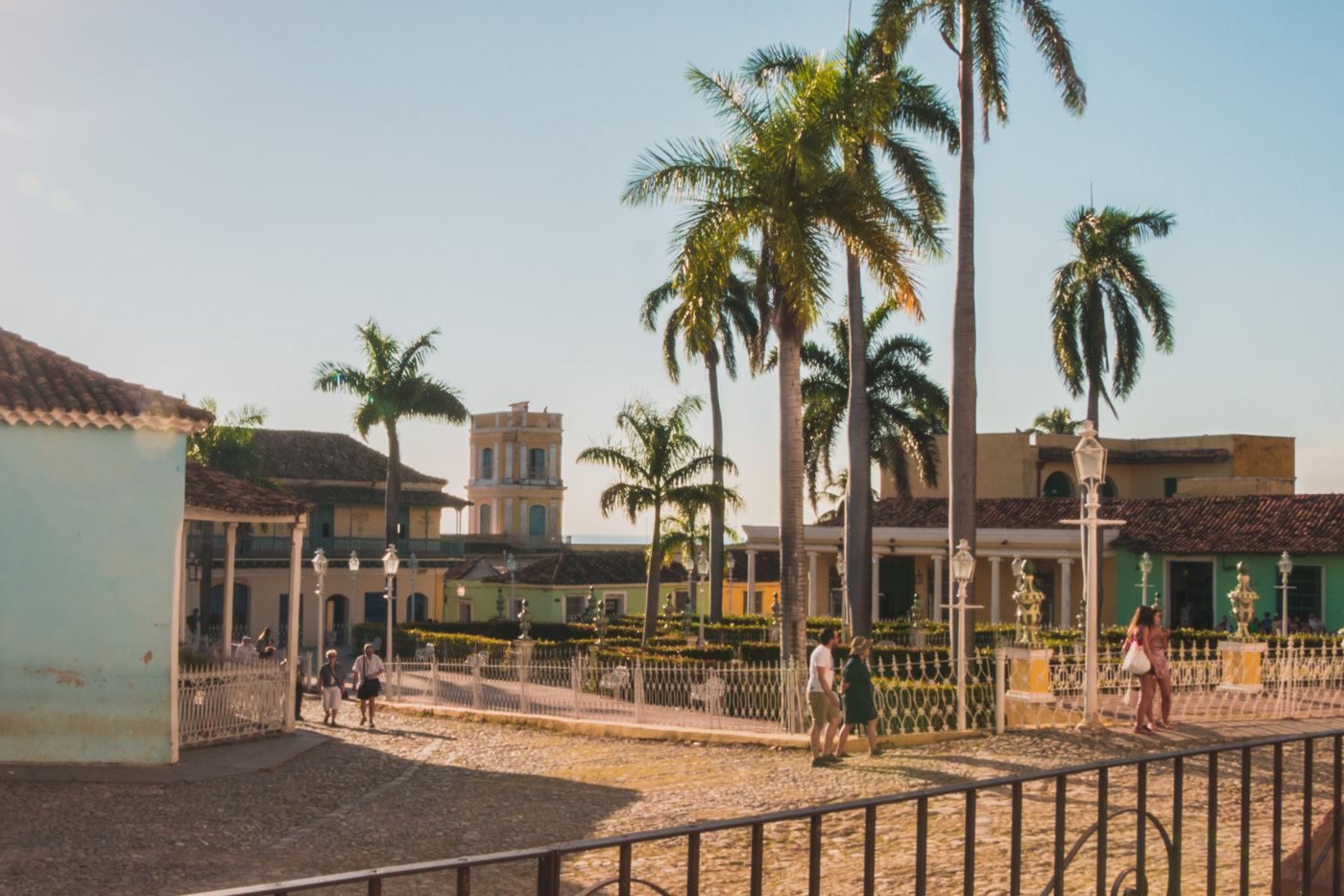 Der Plaza Mayor in Trinidad auf Kuba