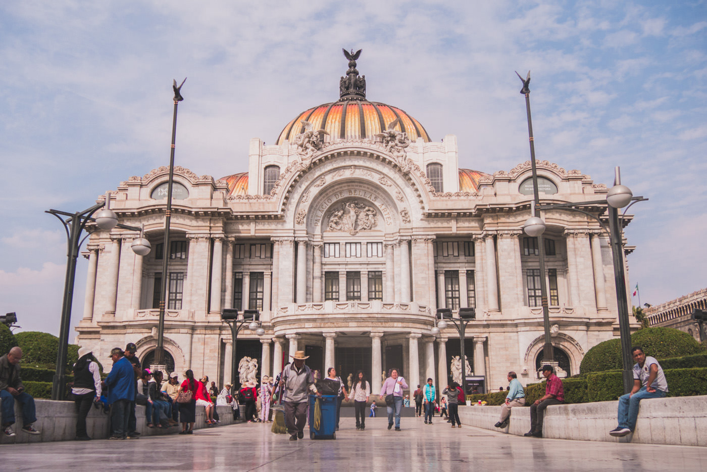 Der Palacio de Bellas Artes in Mexiko-Stadt