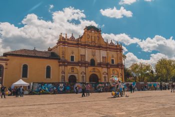 Kathedrale von San Cristobal in Mexiko