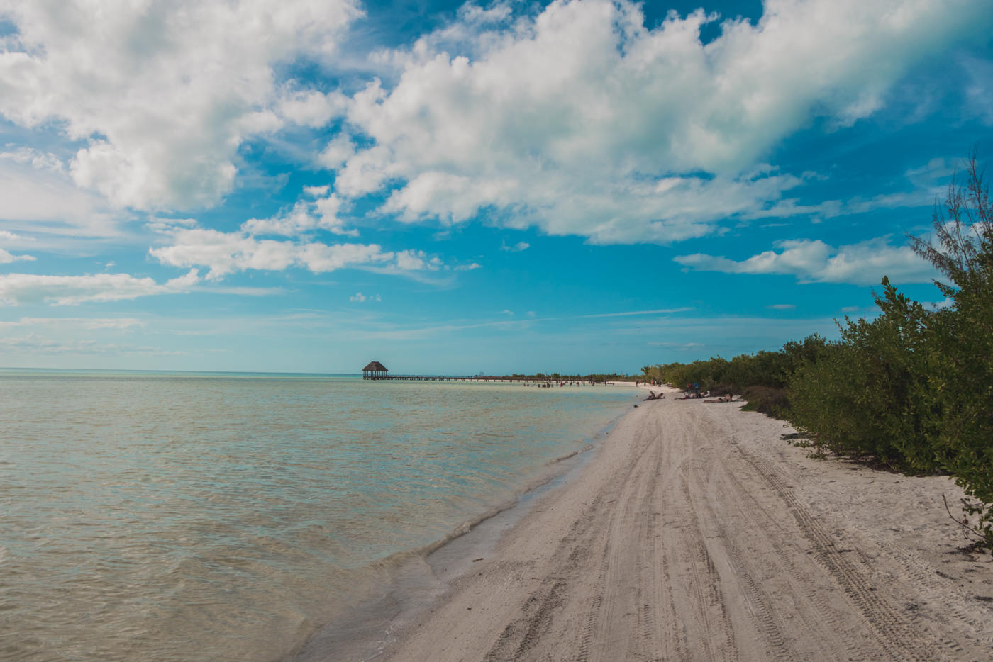 Punte Coco auf Isla Holbox in Mexiko