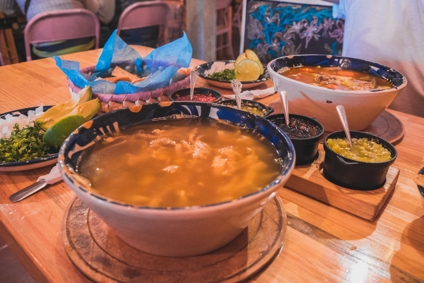 Suppe bei El Caldero in San Cristobal