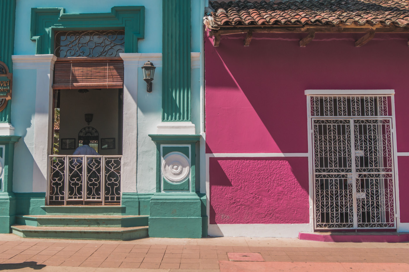 Bunte Häuserfassaden in Granada, Nicaragua