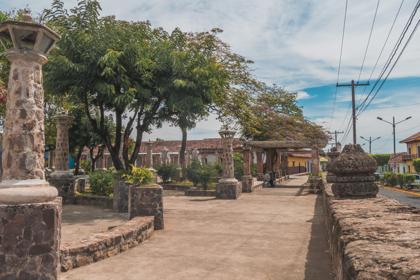 Parque Xalteva in Granada, Nicaragua