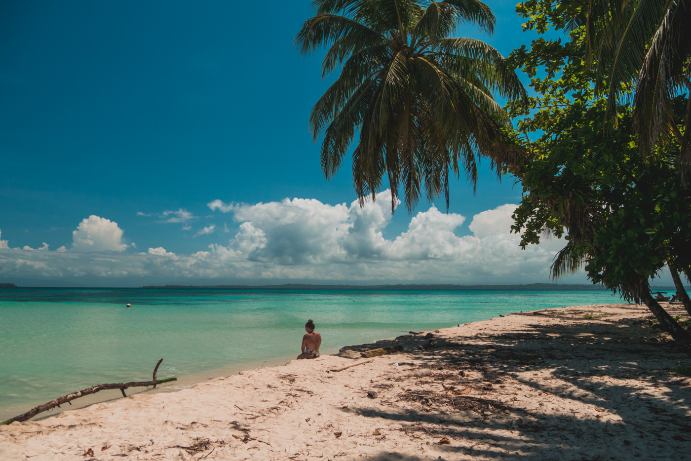 Strand von Cayo Zapatilla in Panama