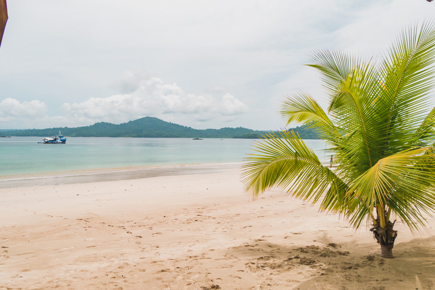 Strand im Coiba Nationalpark in Panama