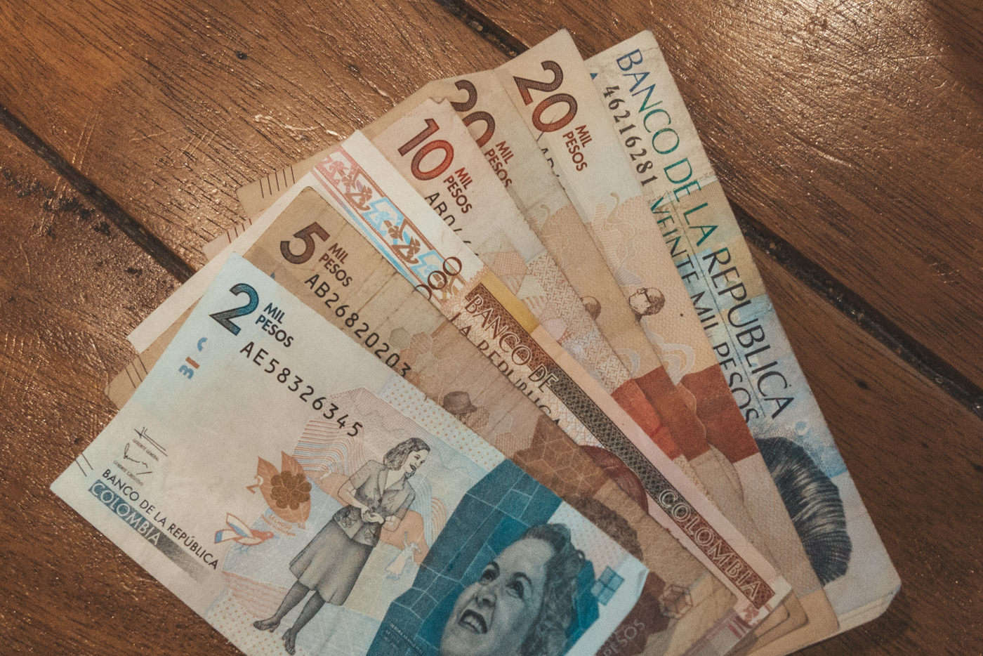 Kolumbianische Währung: Der Pesos