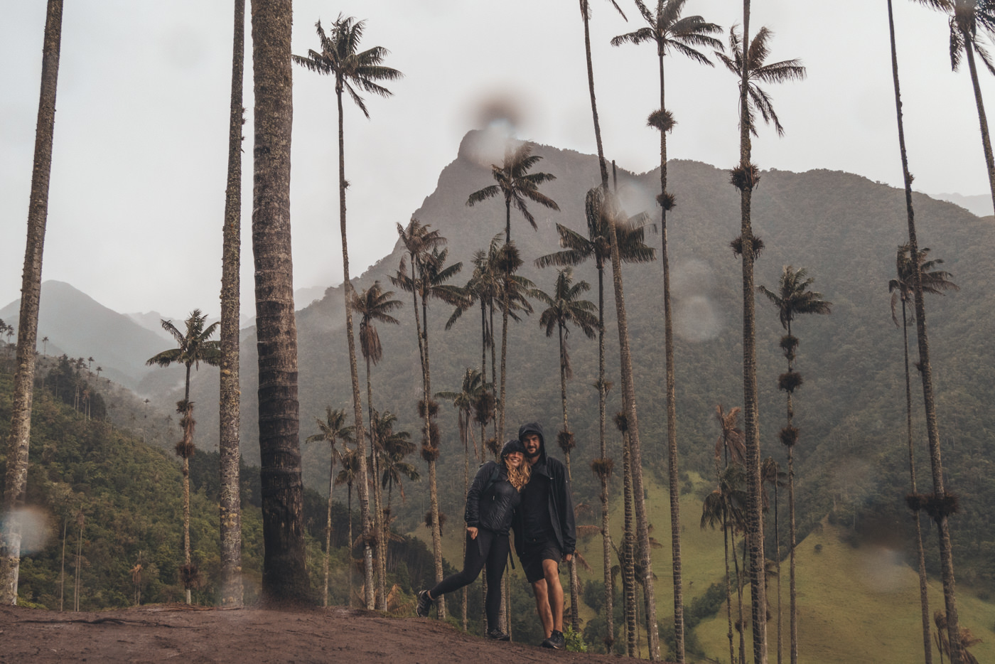 Wir im Valle de Cocora, Salento, Kolumbien