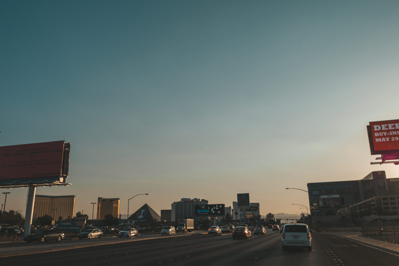 Highway nach Las Vegas