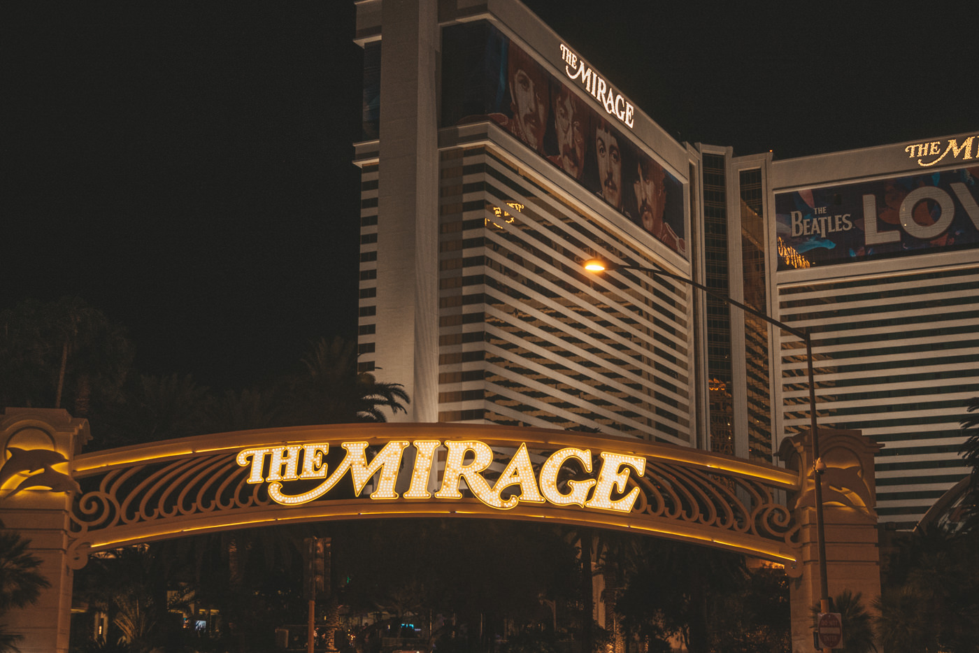 The Mirage Hotel am Strip in Las Vegas