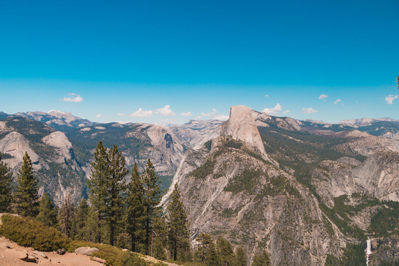 Ausblick im Yosemite Nationalpark