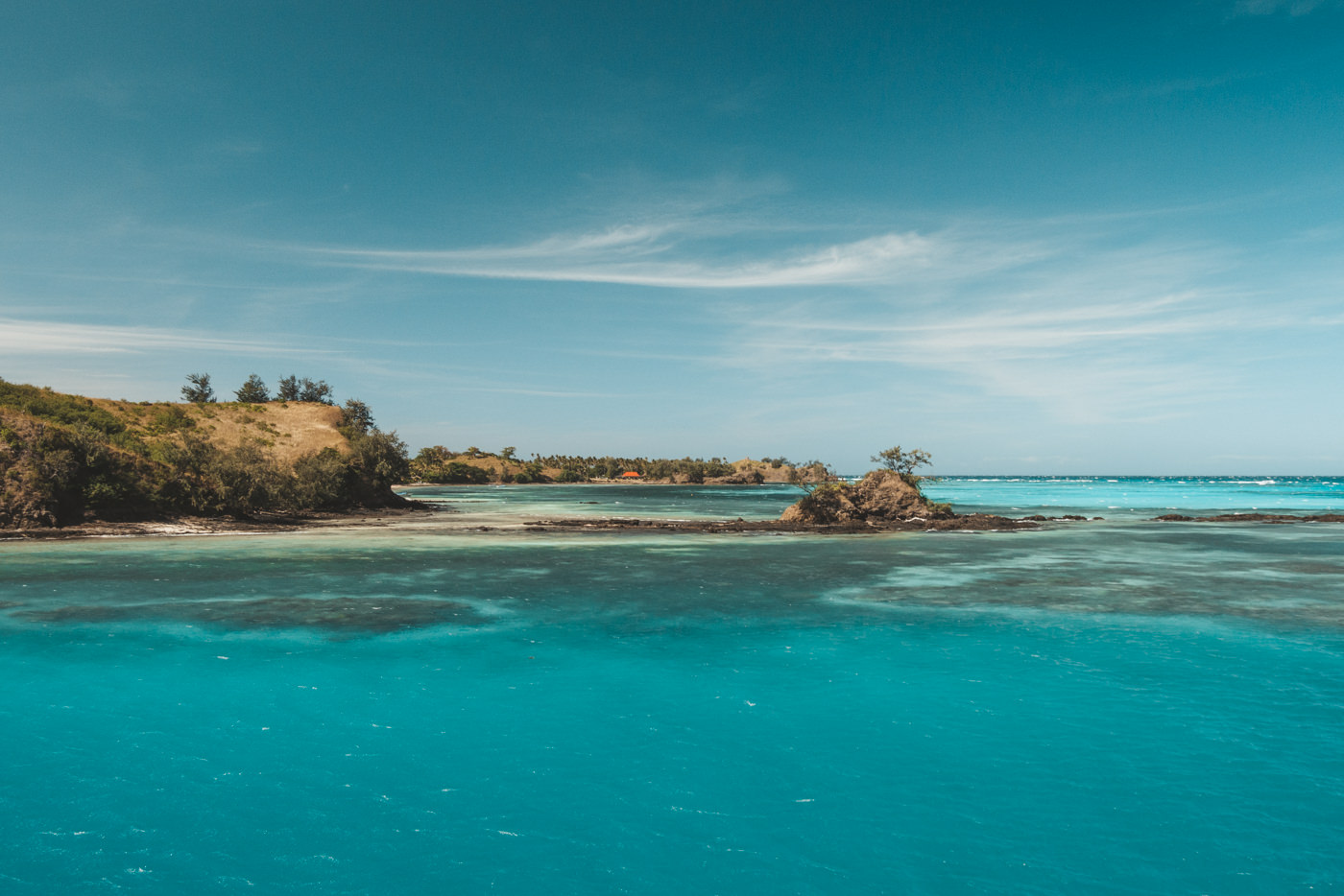 Blue Lagoon auf den Fidschis