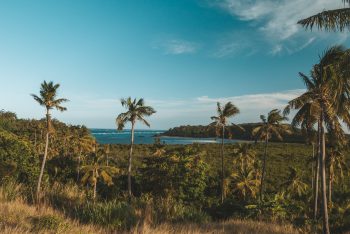Meerblick auf den Fidschis