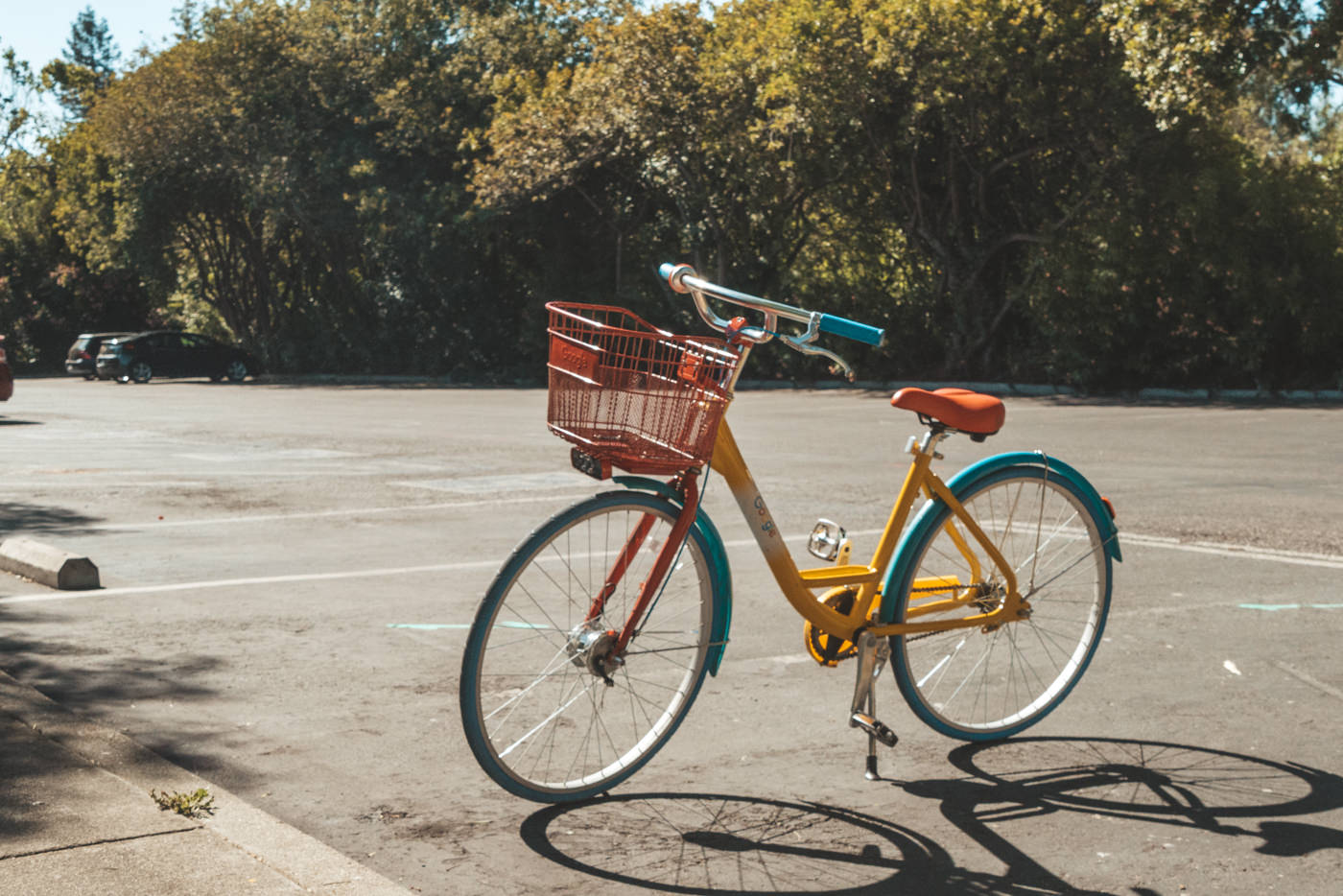 Fahrrad von Google im Sillicon Valley