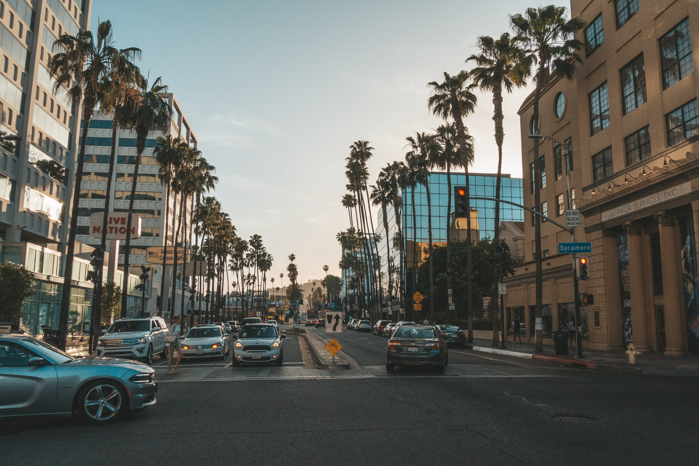 Straße in Los Angeles