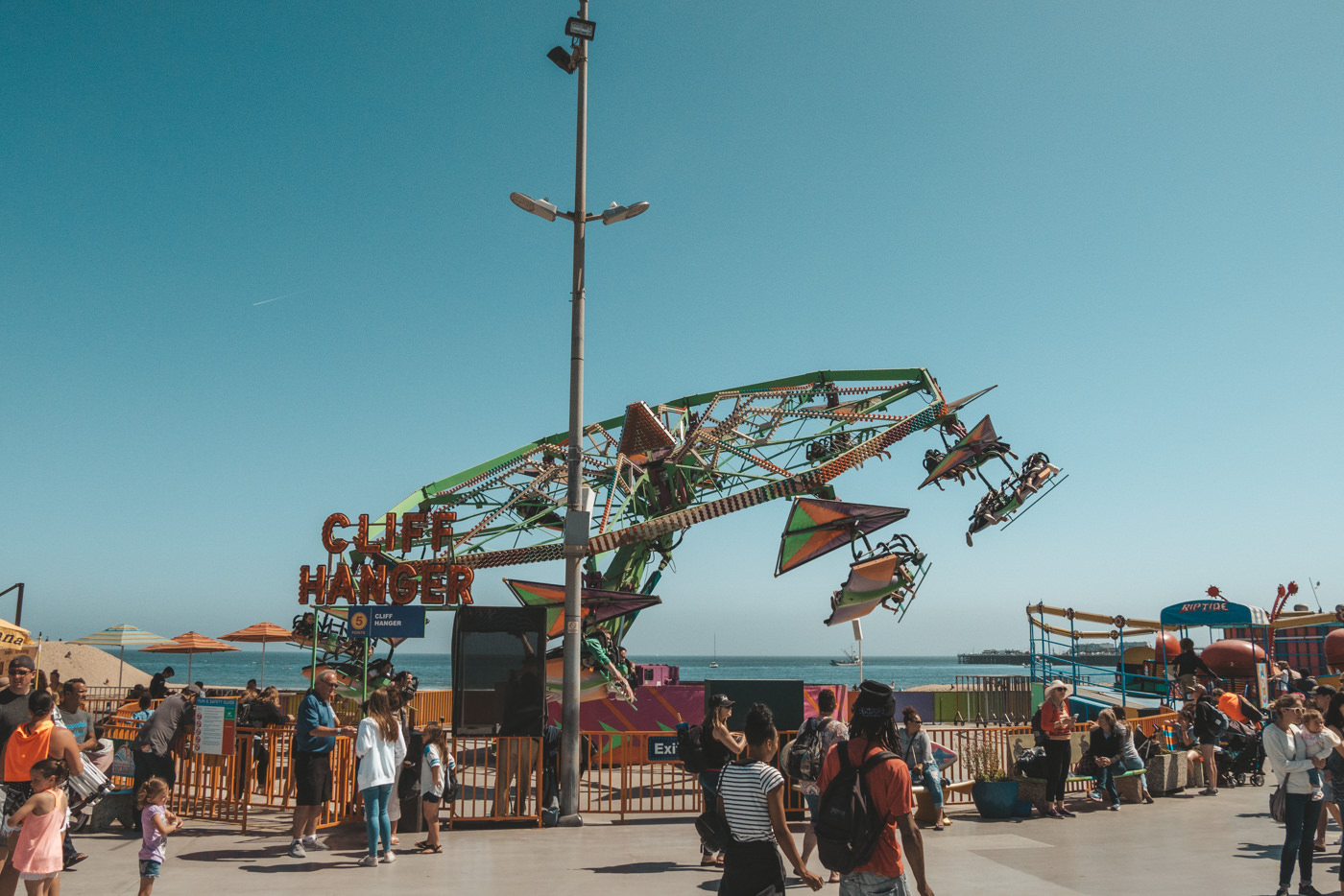 Beach Boardwalk in Santa Cruz