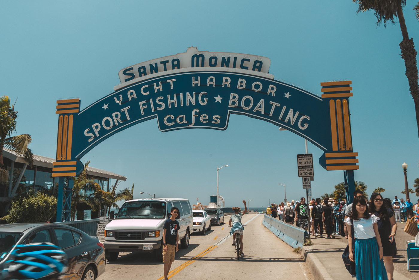 Pier von Santa Monica
