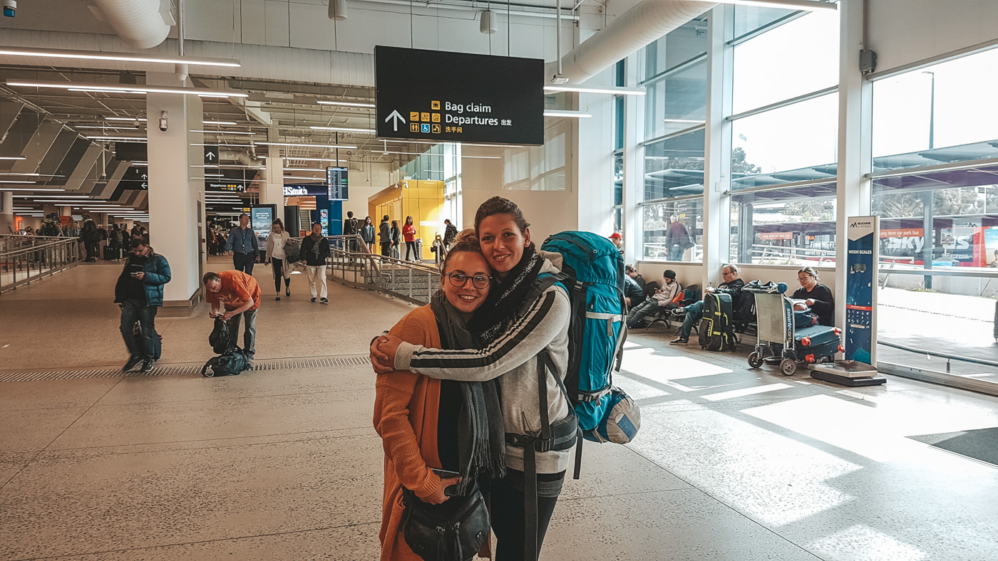 Wiedersehen am Flughafen