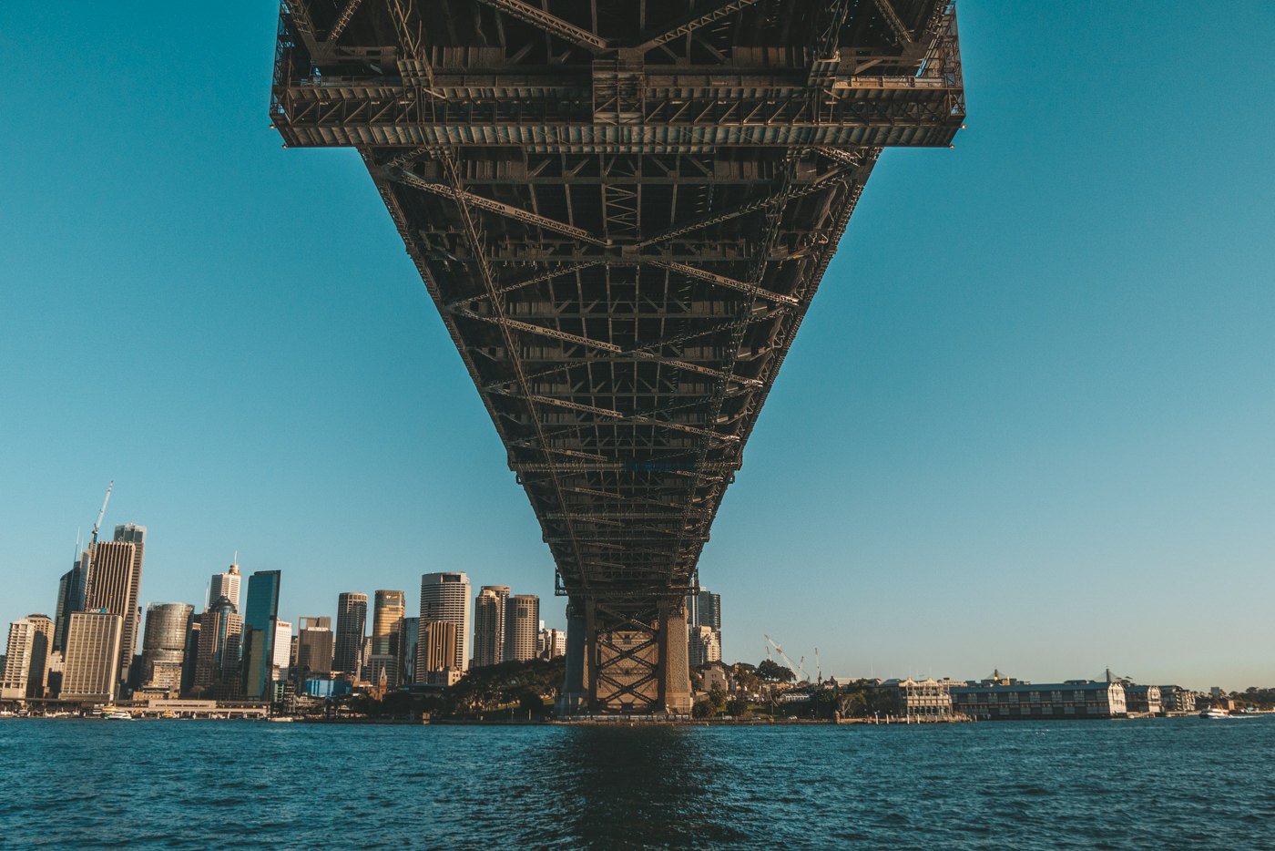 Blick auf die Skyline von Sydney