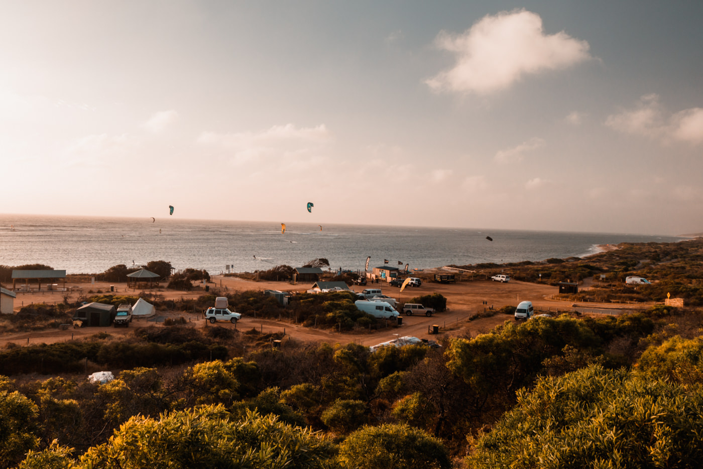 Campingplatz direkt am Meer