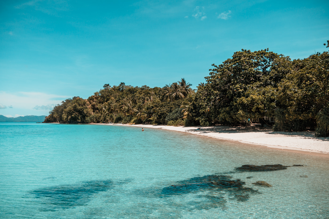 Tiamban Beach auf Romblon Island, Philippinen