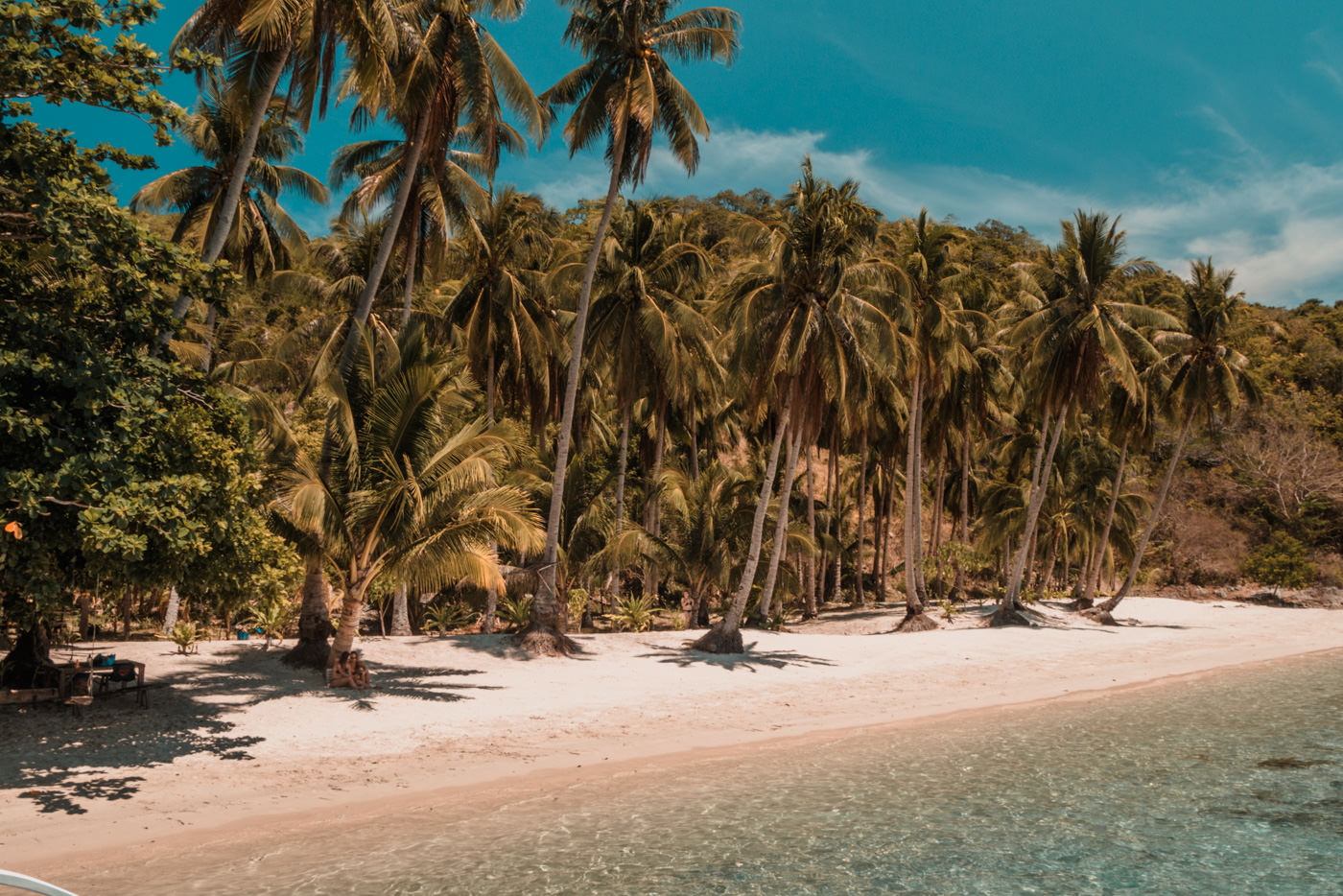 Pinas Platas Strand bei Port Barton