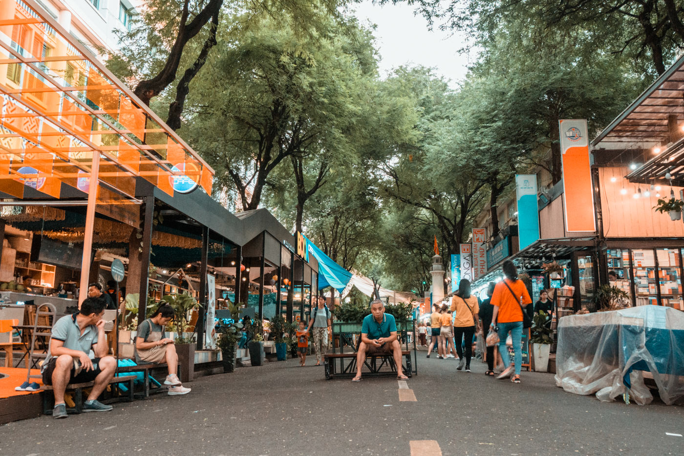 Bookstreet in Ho Chi Minh City