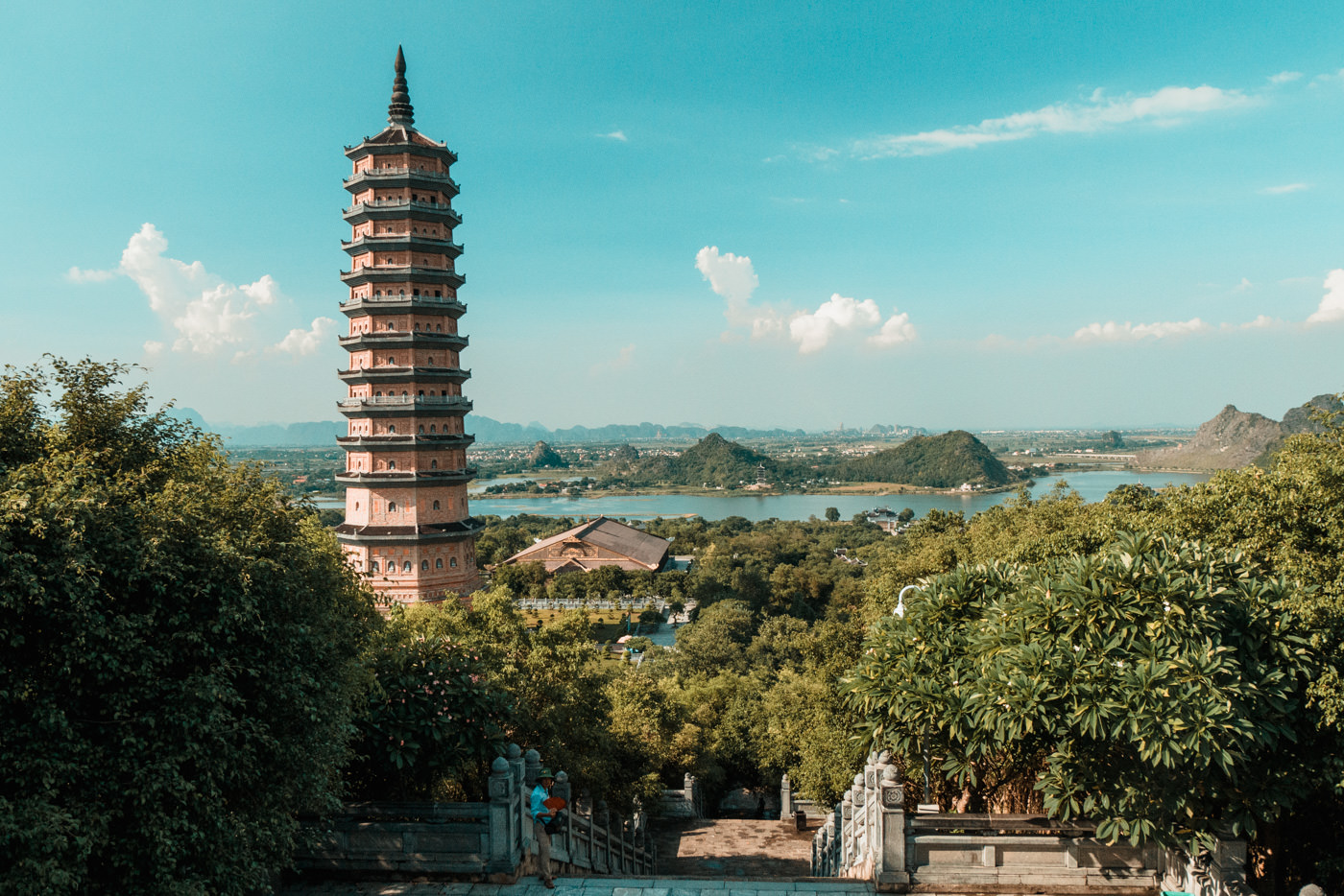 Bai Dinh Pagode bei Ninh Binh, Vietnam