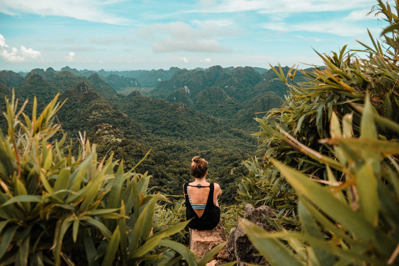 Ausblick im Cat Ba Nationalpark