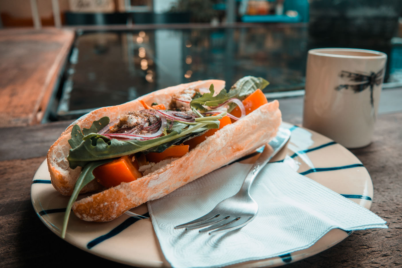 Veganes Banh Mi mit Cashew Käse