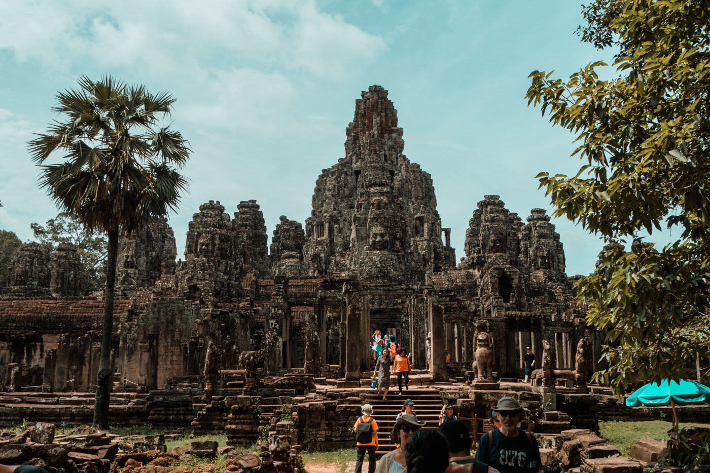 Blick auf Angkor Thom